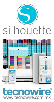 Silhouette México - Acessórios, Insumos, Plotters de Corte, Viniles y Materiales Especiales Silhouette en México.